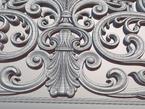 Balcony railings 3D Модель