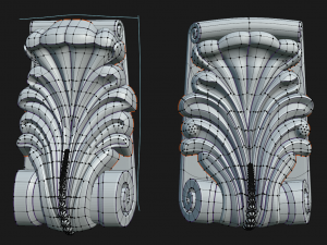 corbel 1-2 Model 3D