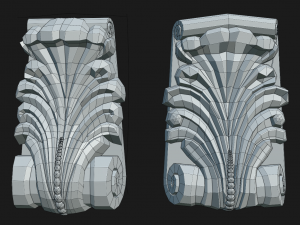 corbel 1-2 Model 3D