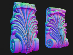mensola 1-2 Modello 3D