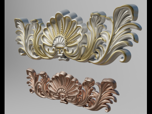 central crown decor 3D Model