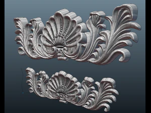 central crown decor 3D Model