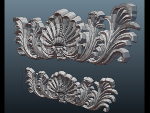 central crown decor 3D Model