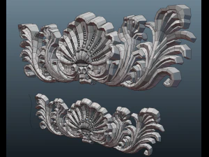 central crown decor 3D Model