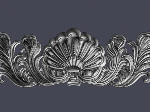 central crown decor 3D Model