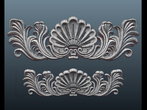 central crown decor 3D Model