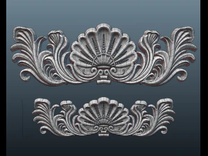 central crown decor 3D Model