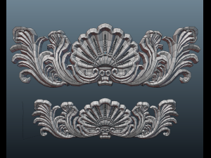 central crown decor 3D Model