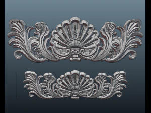central crown decor 3D Model