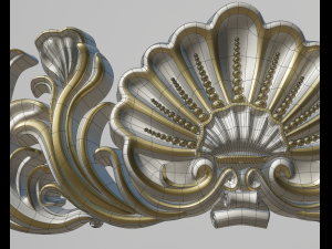 central crown decor 3D Model