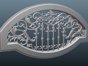 Forged railings Modelo 3D