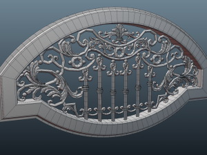 Forged railings Modelo 3D