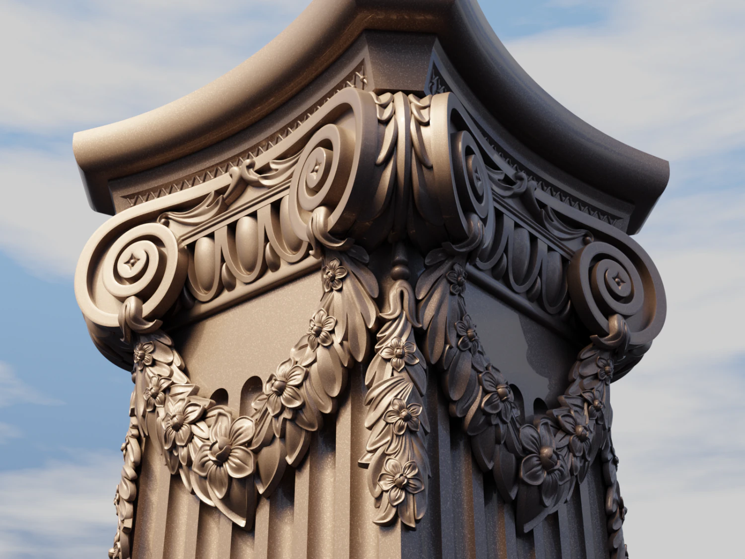 Capital rg04 3D Model .c4d .max .obj .3ds .fbx .stl .blend