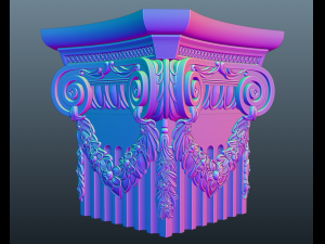 Capital rg04 Modelo 3D