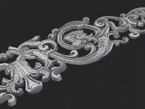Carved Ornament Decor Modelo 3D