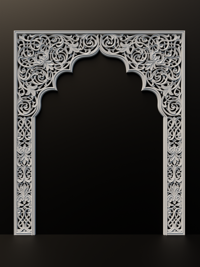 National ornament lattice rg09 Modèle 3D .c4d .max .obj .3ds .fbx .stl .blend 