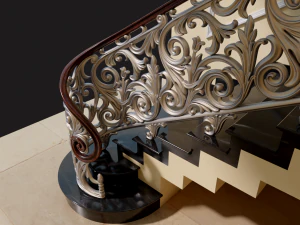 Staircase railings 3D Model