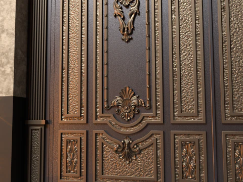 Cancelli rg13 Modello 3D