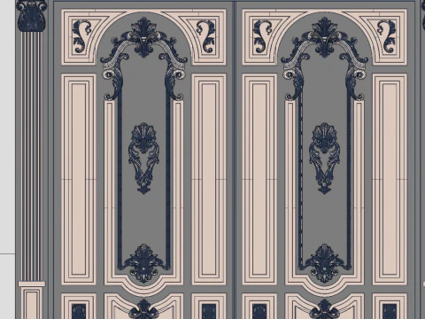 Cancelli rg13 Modello 3D