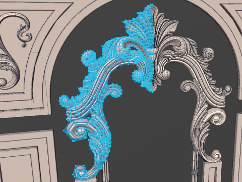 Cancelli rg13 Modello 3D