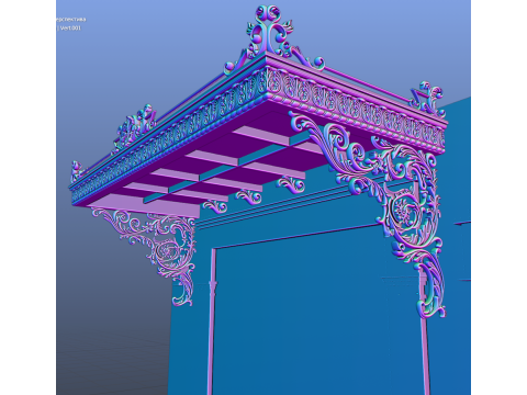 Classic visor 3D मॉडल