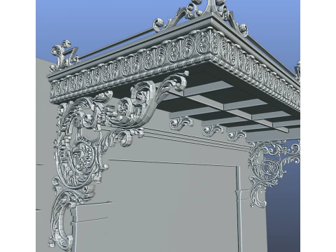 Classic visor 3D Model