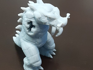 gator-man - crocodile-man monster 3D-printmodel