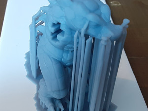 gator-man - crocodile-man monster 3D-printmodel