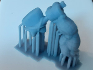 gator-man - crocodile-man monster 3D-printmodel