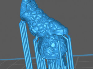 xorn - zorn - rock-monster Modelo de impresión 3D
