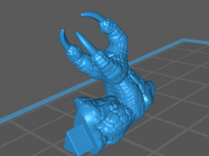 xorn - zorn - rock-monster Modelo de impresión 3D