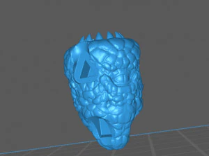 xorn - zorn - rock-monster 3D Print Model