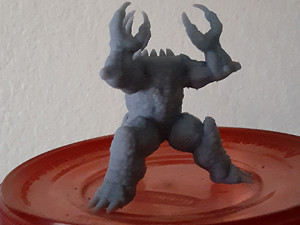 xorn - zorn - rock-monster Modelo de impresión 3D