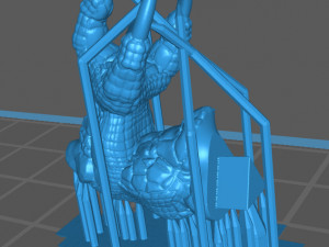 xorn - zorn - rock-monster Modelo de impresión 3D