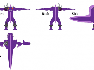 kuo-toa - deep one - fish-man warrior pose 1 3D Print Model