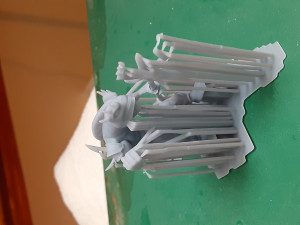 kuo-toa - deep one - fish-man warrior pose 1 3D Print Model