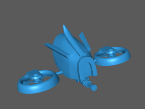 smooth security drone 3D Print Model