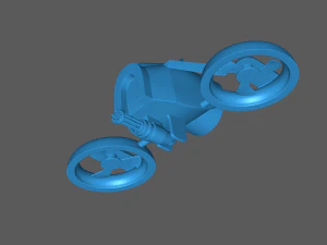 smooth security drone 3D Print Model