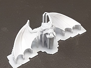 vargouille - skuldrak the flying head Modello di stampa 3D