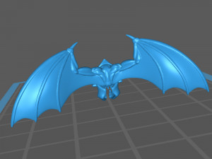 vargouille - skuldrak the flying head Modello di stampa 3D