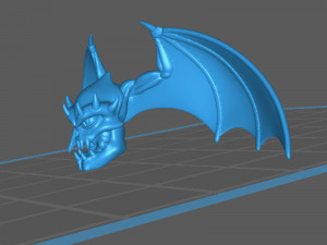 vargouille - skuldrak the flying head Modello di stampa 3D