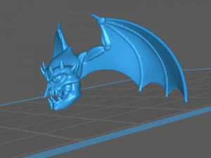 vargouille - skuldrak the flying head 3D Print Model