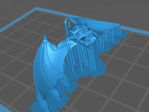 vargouille - skuldrak the flying head 3D Print Model