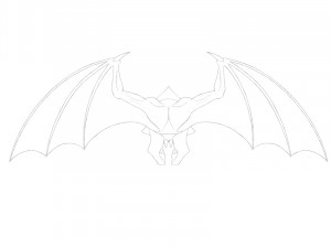 vargouille - skuldrak the flying head Modello di stampa 3D