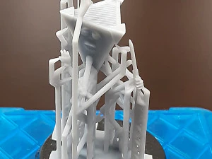modron - tridrone - geometric warrior 3D Print Model