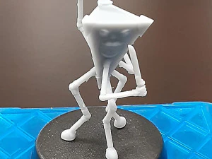 modron - tridrone - geometric warrior 3D Print Model