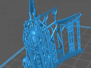 modron - monodrone - geometric warrior 3D Print Model