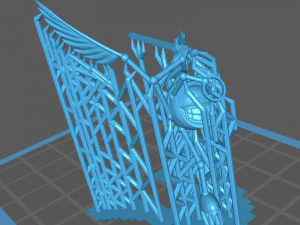 modron - monodrone - geometric warrior 3D Print Model