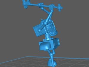 modron - duodrone - geometric warrior 3D Print Model