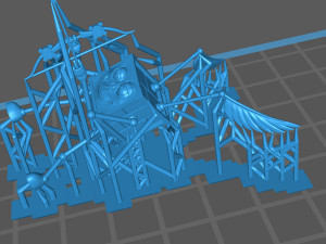 modron - quadrone - geometric warrior 3D Принт Модель